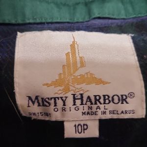 Jacket with lining...Misty Harbor...10P...tan with green lining...